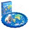 MAGIFIRE Sprinkler Pad for Toddlers - 59" Diameter, Blue PVC - Splash Pad & Baby Pool Outdoor Toy for 1-3 Year Olds